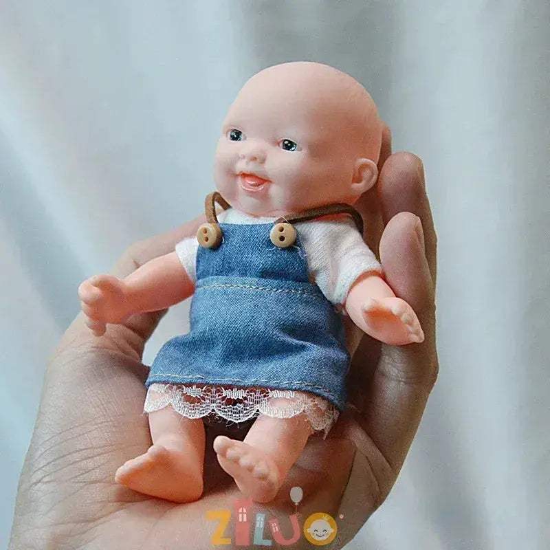 Mini Palm Sized Reborn Dolls One Twelfth Scale Dress Up - Image 3