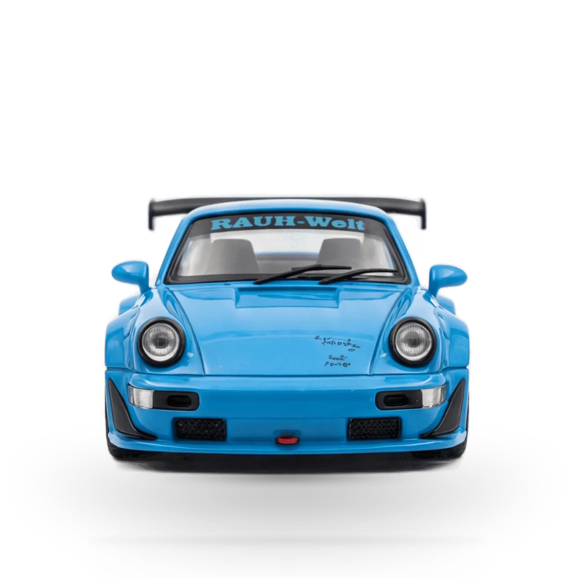Mini Station Porsche 911 964 RWB HIDEYOSHI blue 1:64 - Image 5