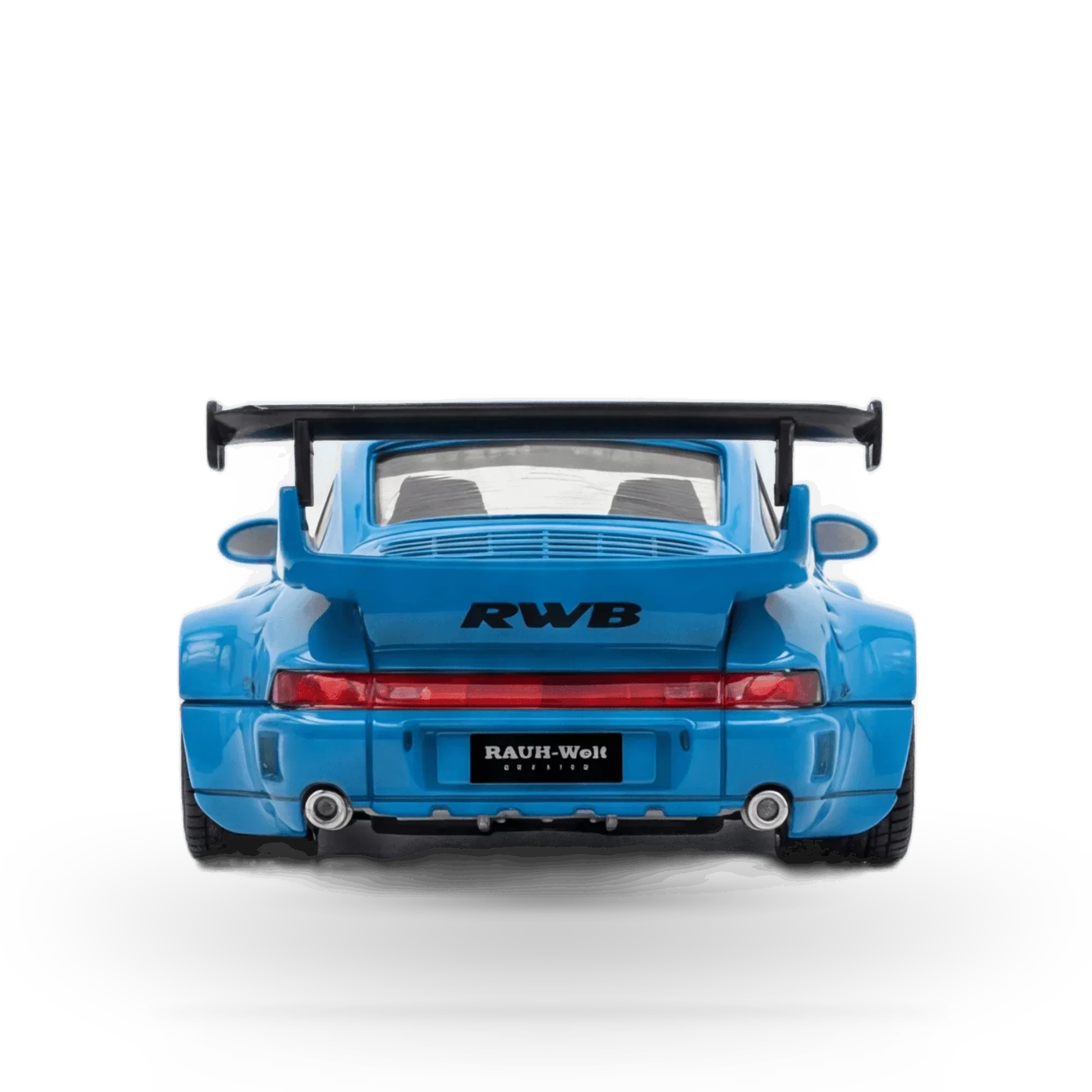 Mini Station Porsche 911 964 RWB HIDEYOSHI blue 1:64 - Image 6