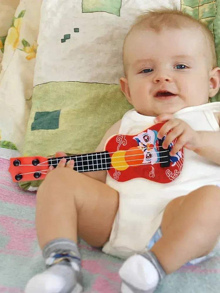 Mini Ukulele For Beginners 4 String Educational Toy Guitar - Image 6