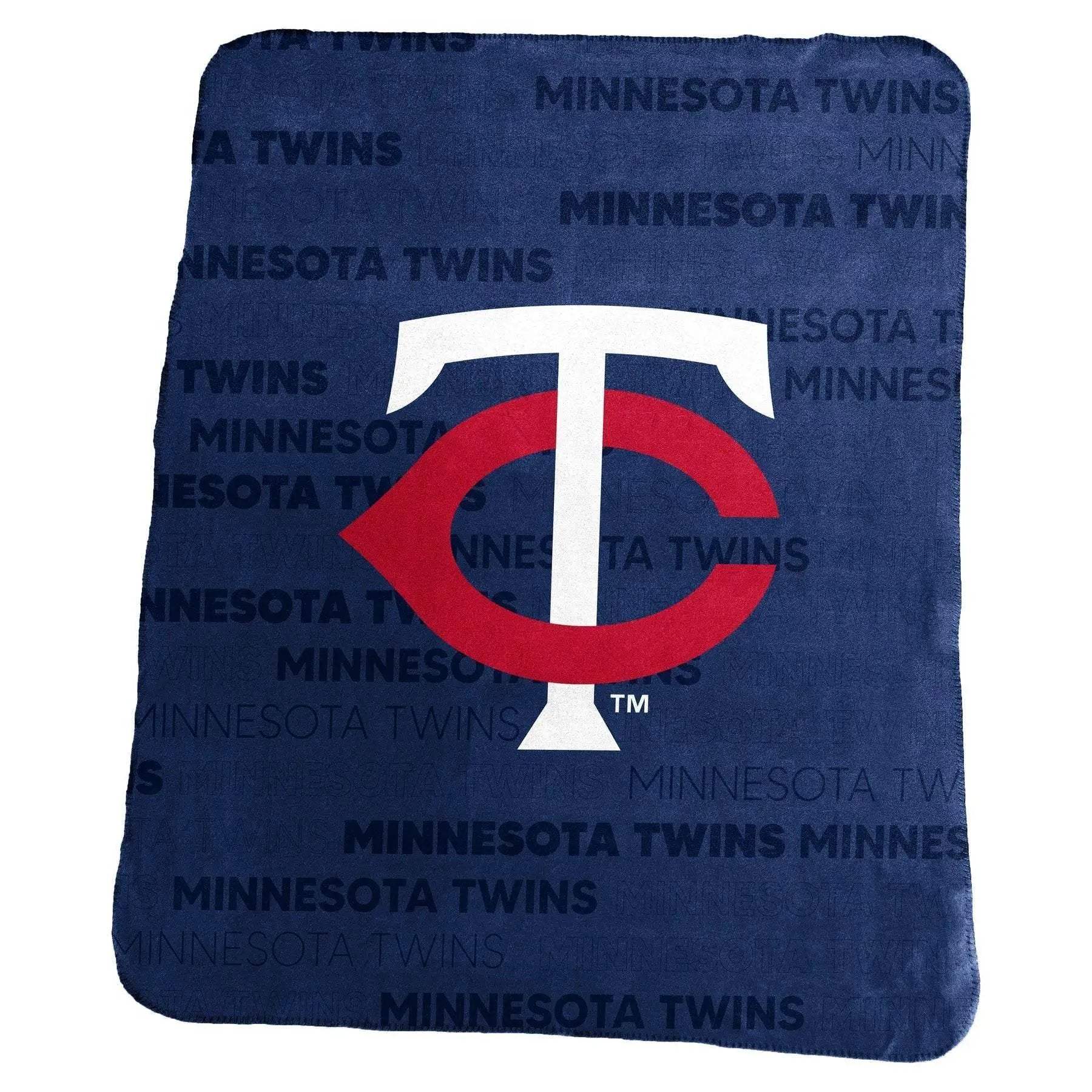 Minnesota Twins Fleece Throw 50x60 Classic Blanket