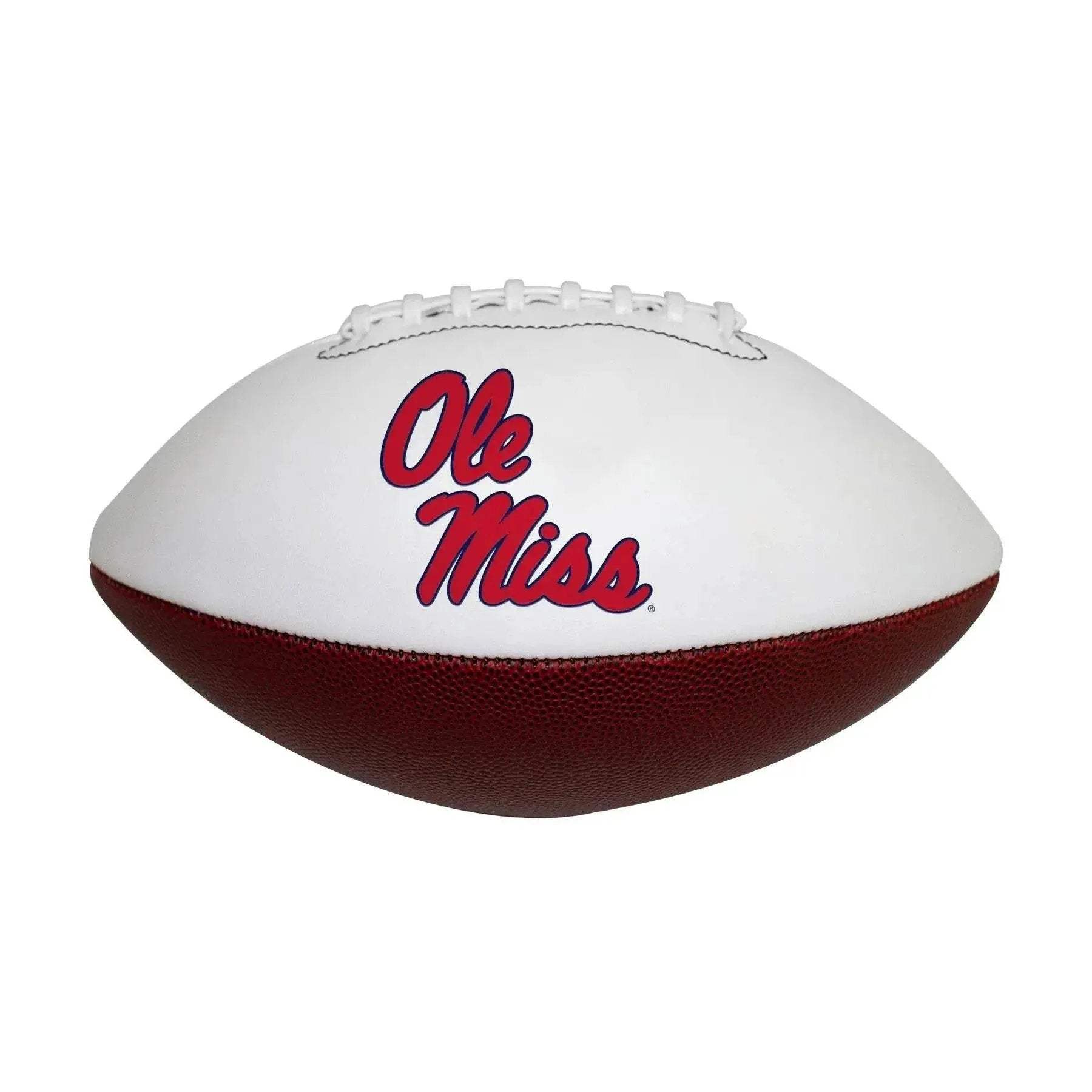 Mississippi Rebels Full Size Autograph Football Official