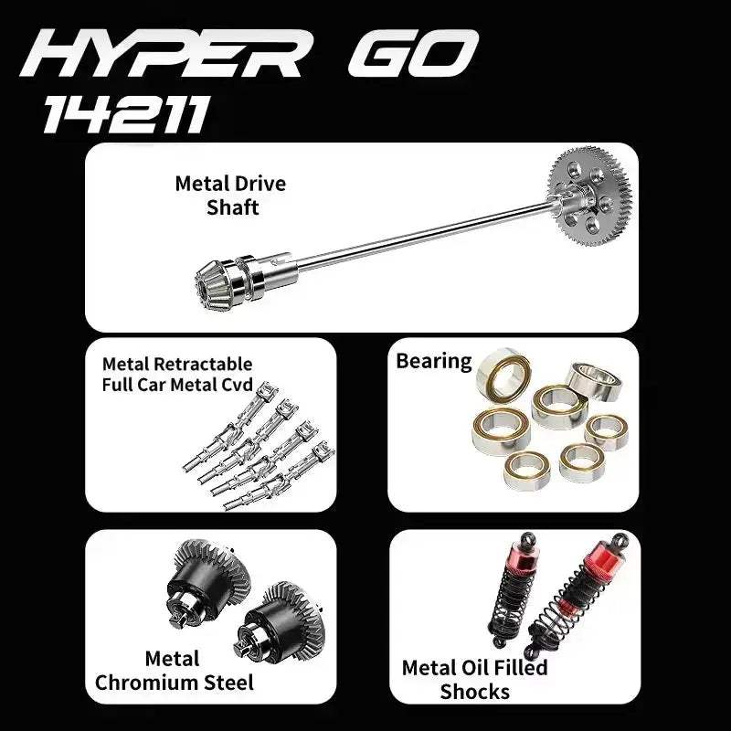 MJX Hyper RC Car Brushless Motor 4WD Top Speed Fast - Image 6