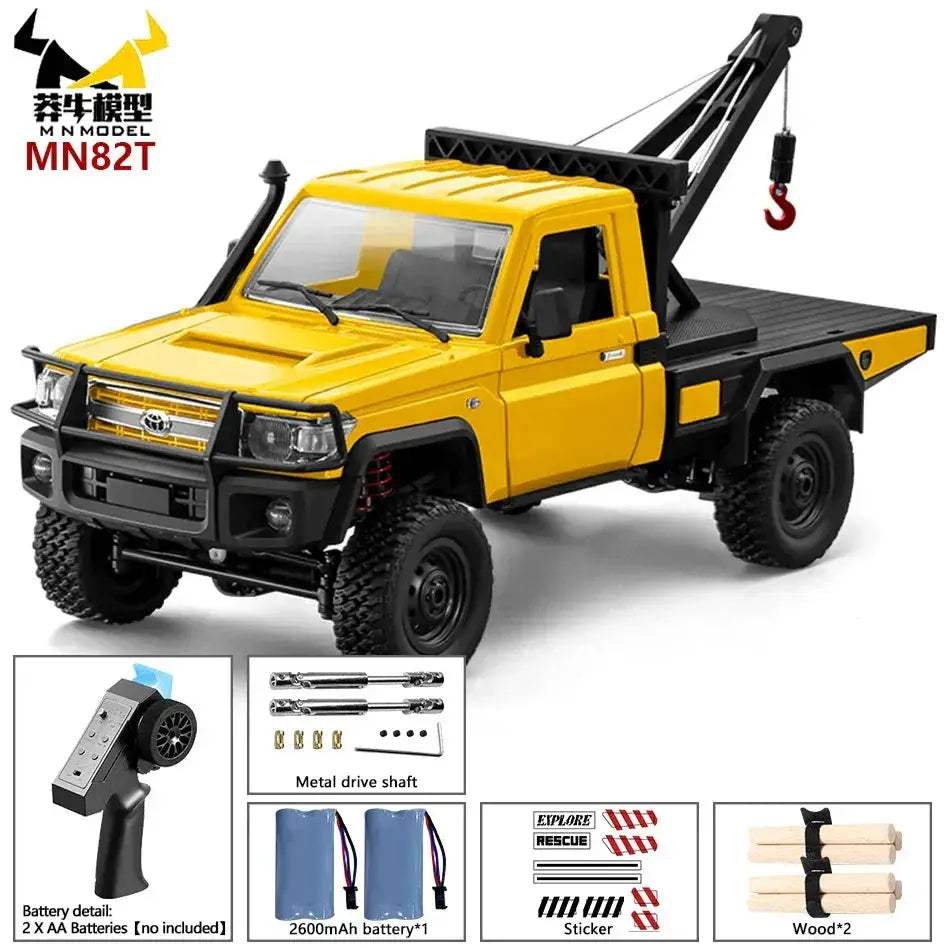 1:12 Scale RC Rescue Vehicle 4WD Off Road Rock Crawler - Image 10