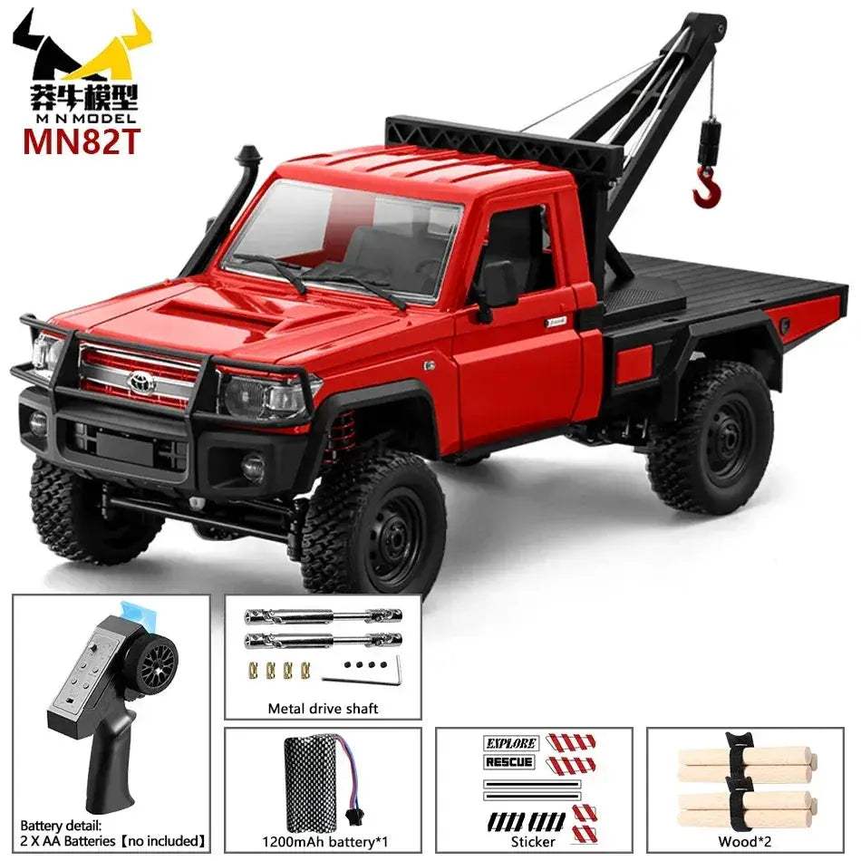 1:12 Scale RC Rescue Vehicle 4WD Off Road Rock Crawler - Image 24