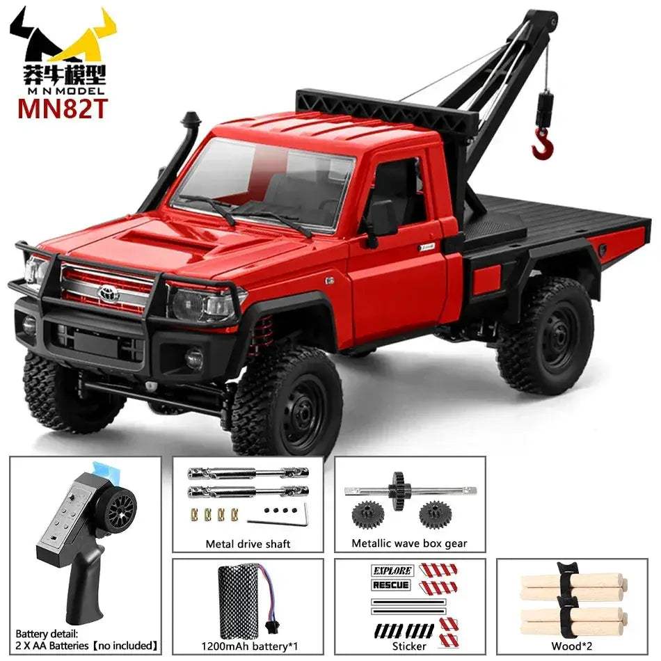 1:12 Scale RC Rescue Vehicle 4WD Off Road Rock Crawler - Image 26