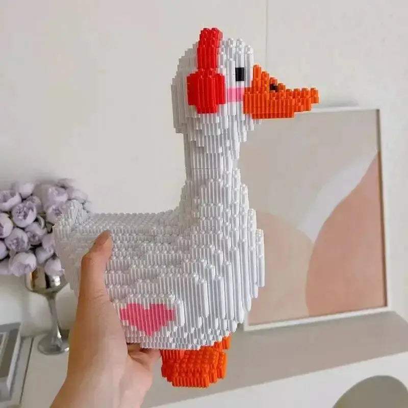 MOC 3D Music Duck Building Blocks Set For Kids Educational Toy