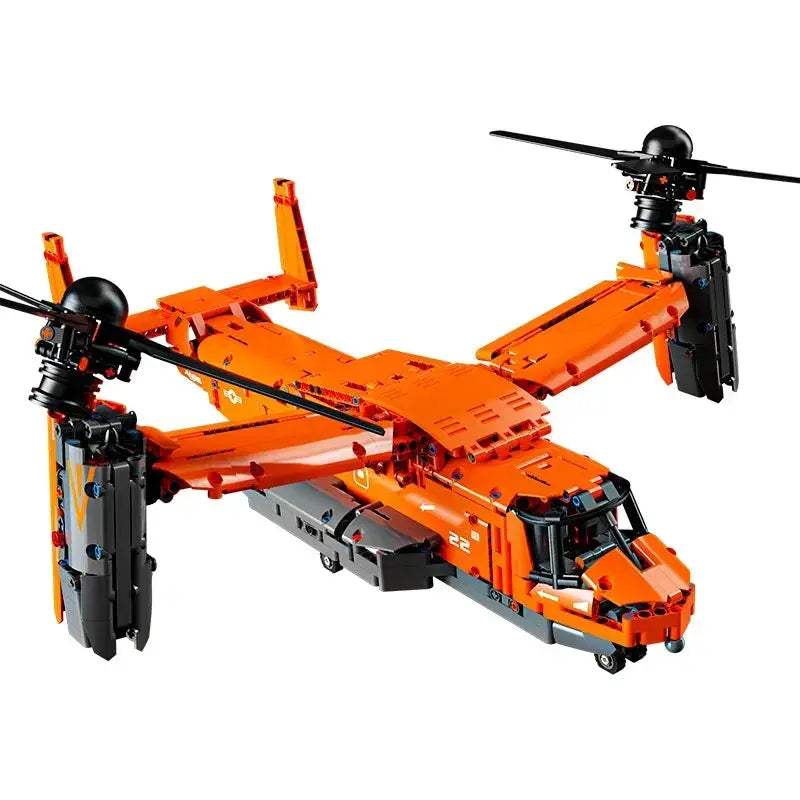 MOC Airplane Building Blocks DIY Educational Model Kit - Image 5