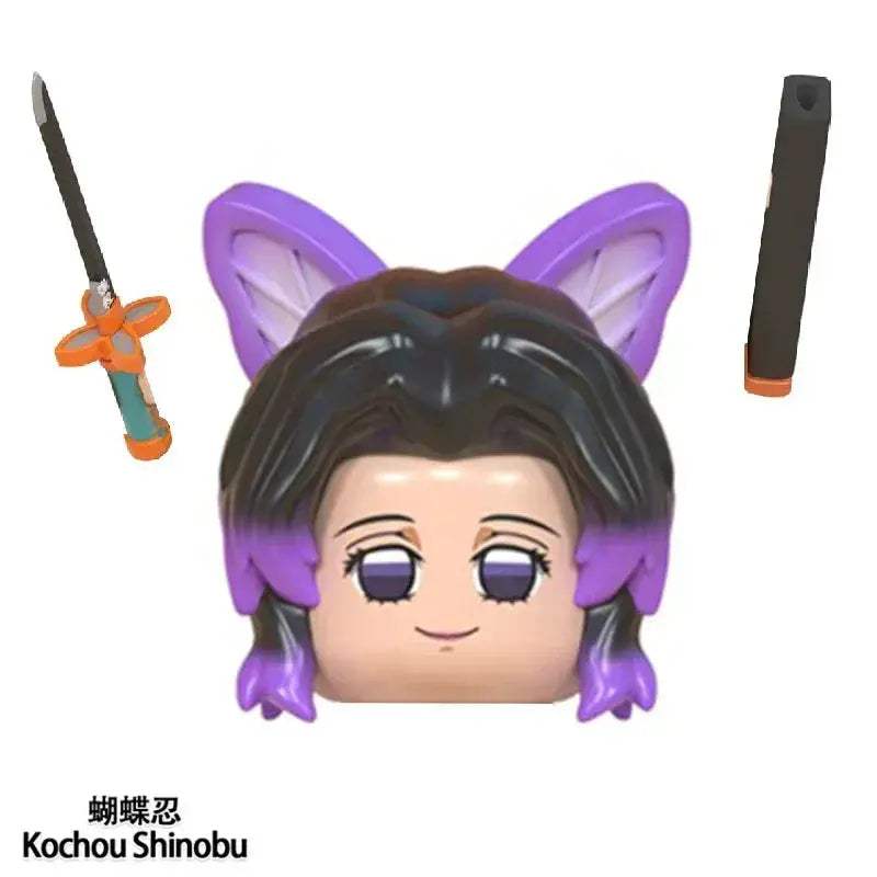 MOC Anime Action Figures Building Blocks Set With Special Effects - Image 12