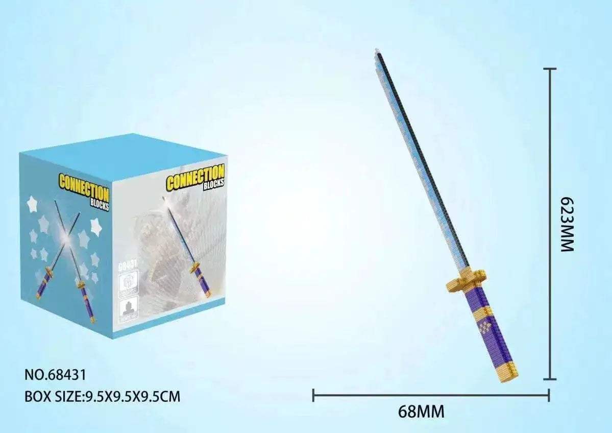 MOC Anime Katana Building Blocks Set For Collectors And Decor - Image 10