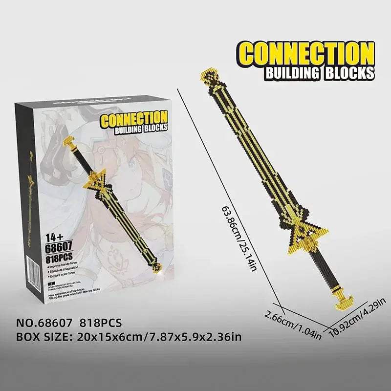 MOC Anime Katana Building Blocks Set For Collectors And Decor - Image 14