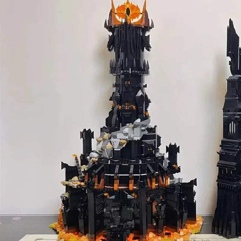 MOC Black Tower Lego Compatible Building Blocks Kit 5471 Pieces - Image 3