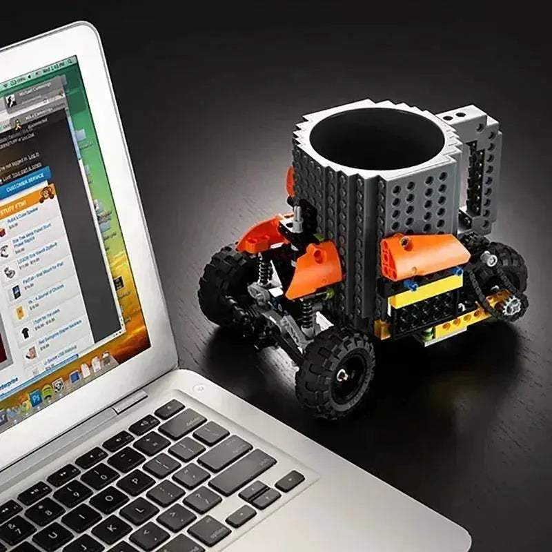 MOC Building Blocks Coffee Mug With Custom Personalization - Image 4