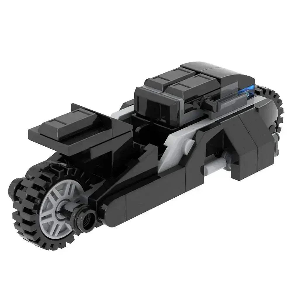 MOC Building Blocks Motorcycle Car Set With Action Figures - Image 4
