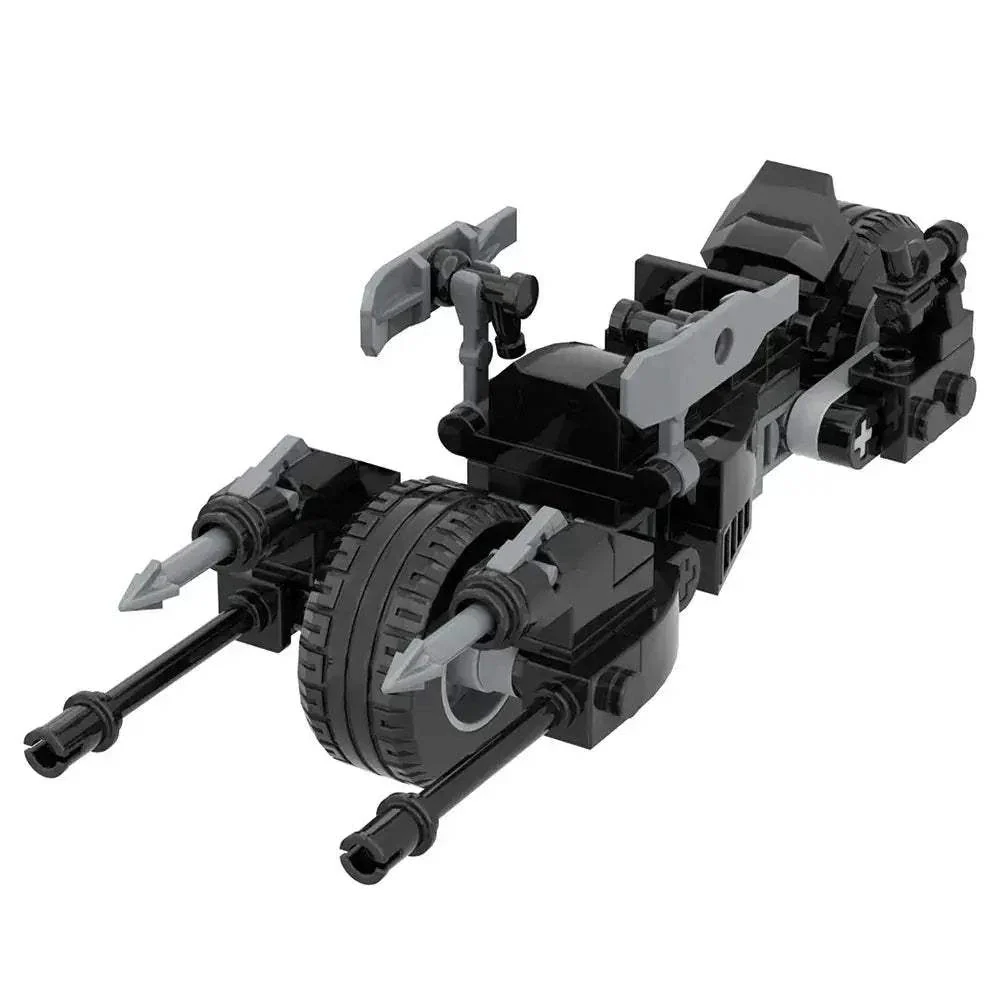 MOC Building Blocks Motorcycle Car Set With Action Figures - Image 6