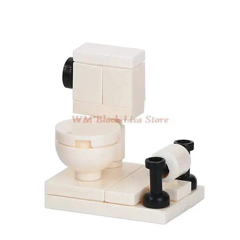 MOC City Furniture Building Blocks Set For Kids DIY MOC Toys - Image 2