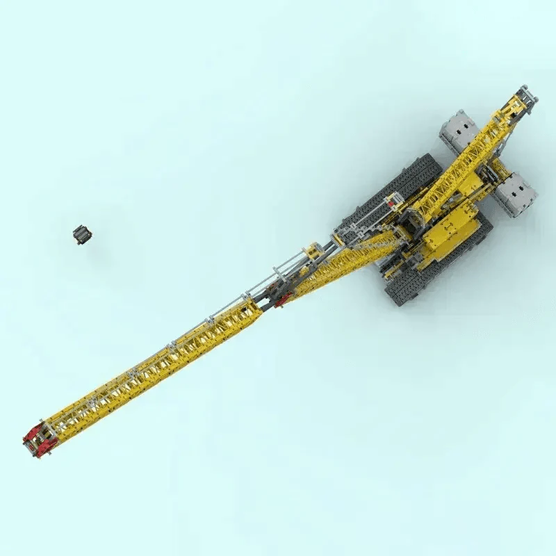 MOC Crawler Crane Building Blocks Set For Creative Learning - Image 3