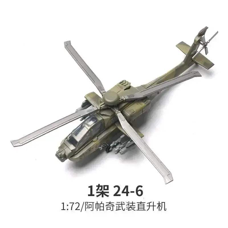 MOC Creative Building Blocks AH-64 Two Seater Armed Attack Helicopter Model For Boys - Image 7