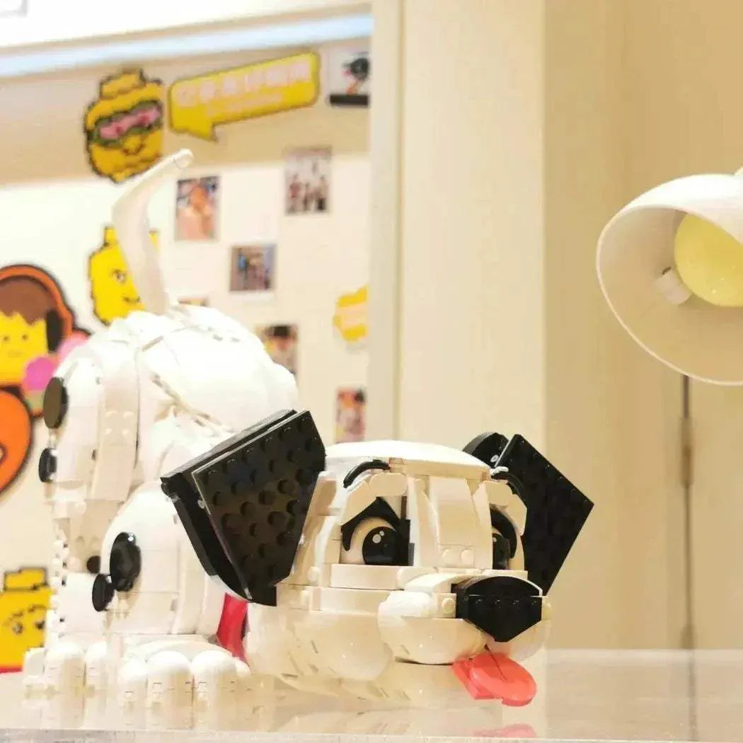 MOC Dalmatian Puppy Building Blocks Set LEGO Compatible Christmas Gift - Image 4