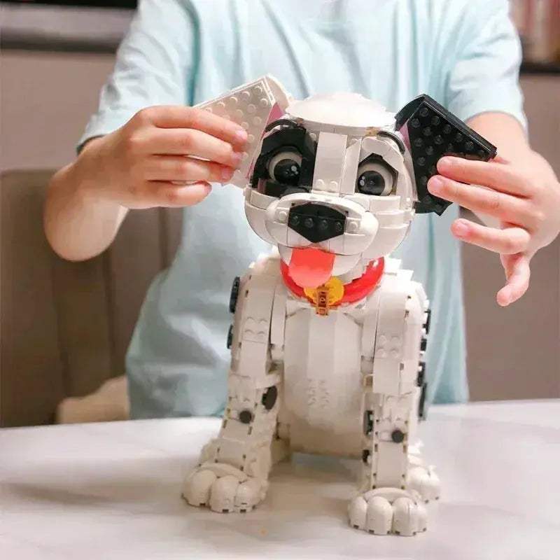 MOC Dalmatian Puppy Building Blocks Set LEGO Compatible Christmas Gift - Image 5