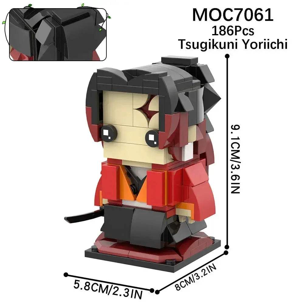 MOC Demon Slayer Anime Figure Building Blocks Premium Set For Adults - Image 26