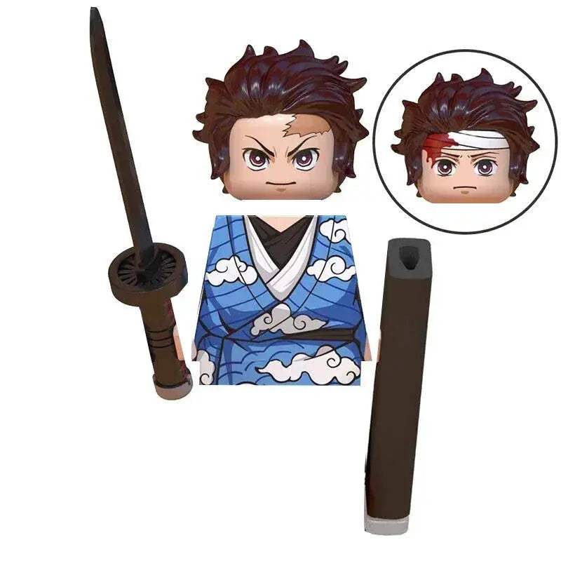 MOC Demon Slayer Minifigs Anime Lego Compatible Building Blocks - Image 36