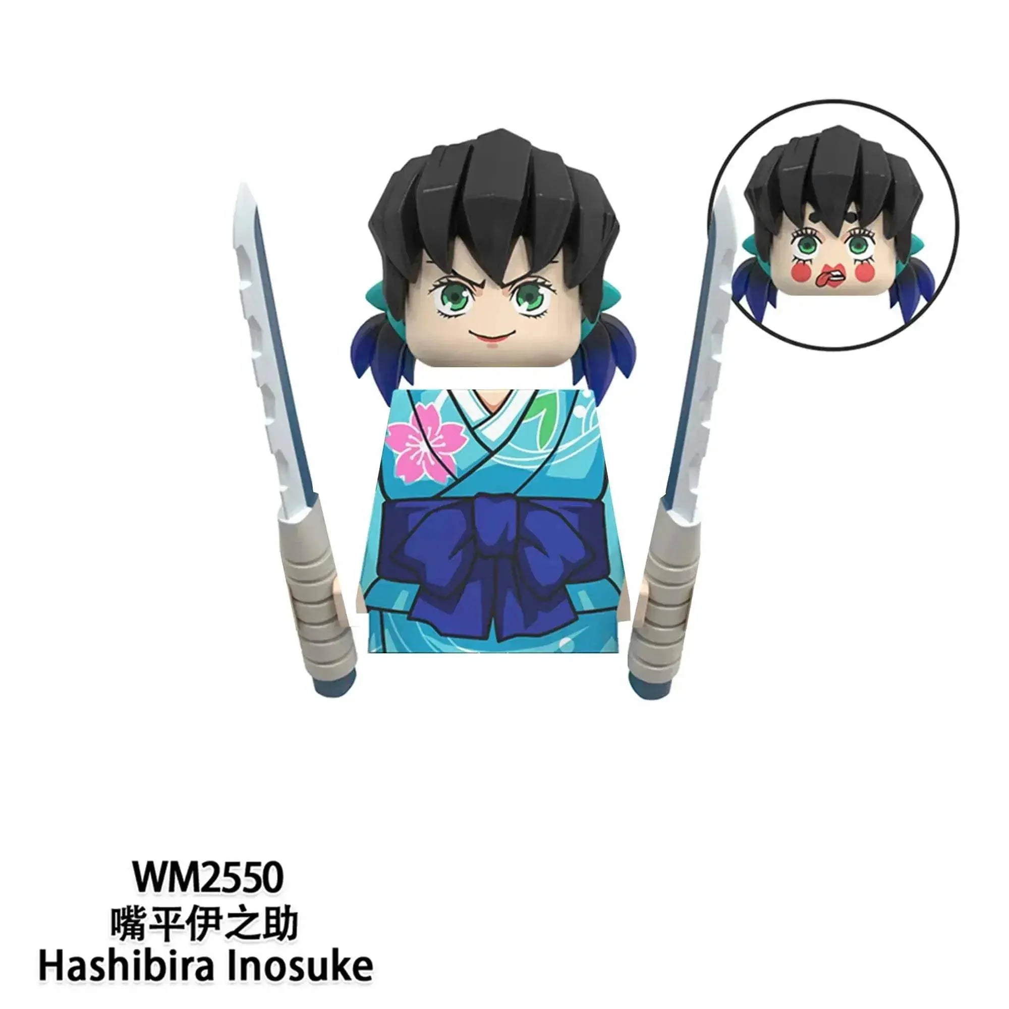 MOC Demon Slayer Minifigs Anime Lego Compatible Building Blocks - Image 45