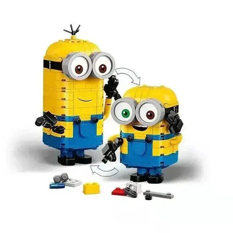MOC Despicable Me Minion Building Blocks DIY Puzzle Kit - Image 3