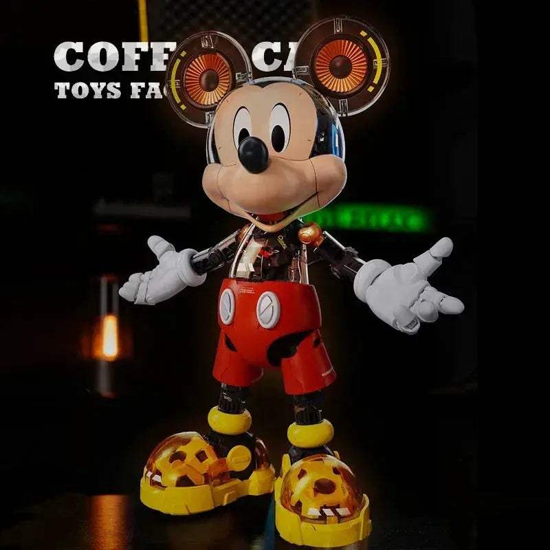 MOC Disney Mickey Mouse 3D Building Blocks With Lighting - Image 2