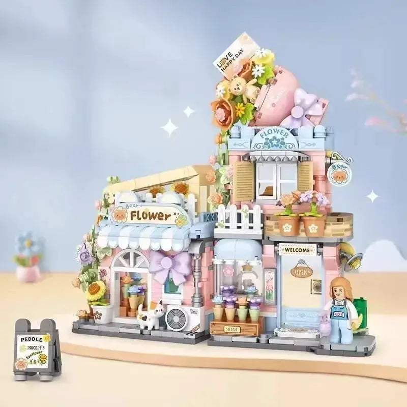 MOC Diy Flower Building Blocks For Elegant Home Decor Gift - Image 11