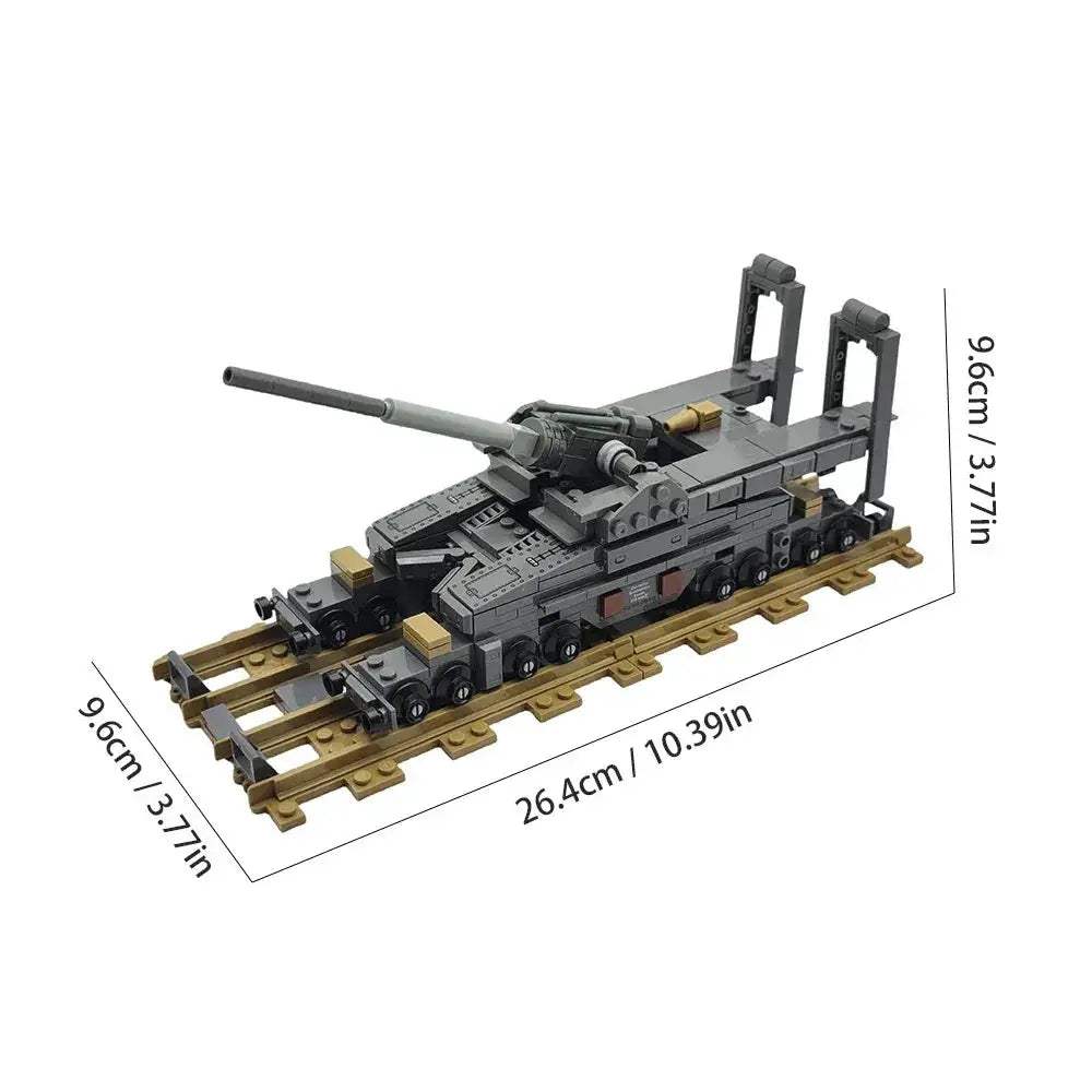 MOC DIY Military Building Blocks Kit Lego Compatible Tank - Image 11