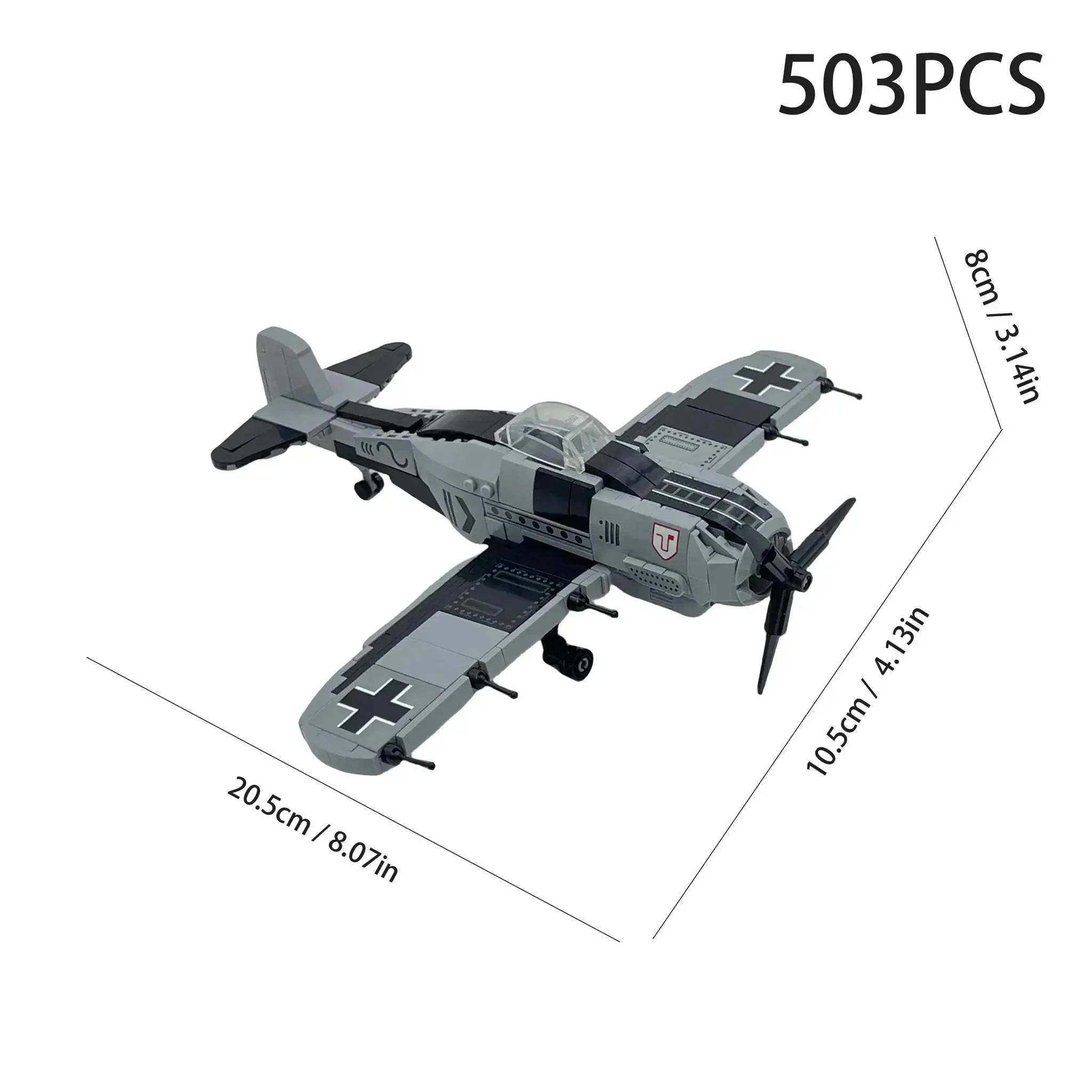 MOC DIY Military Building Blocks Kit Lego Compatible Tank - Image 7