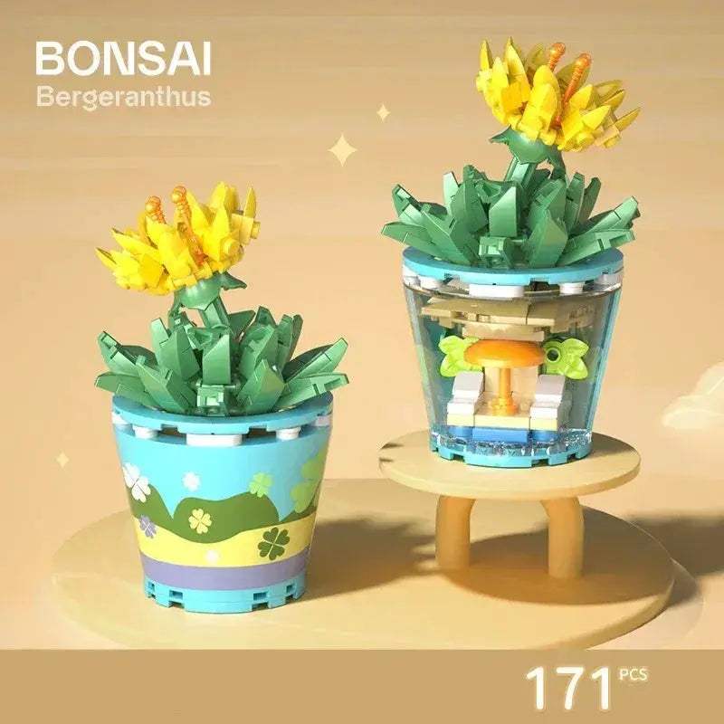 MOC Educational 3D Bouquet Building Blocks For Girls And Home Decoration - Image 4