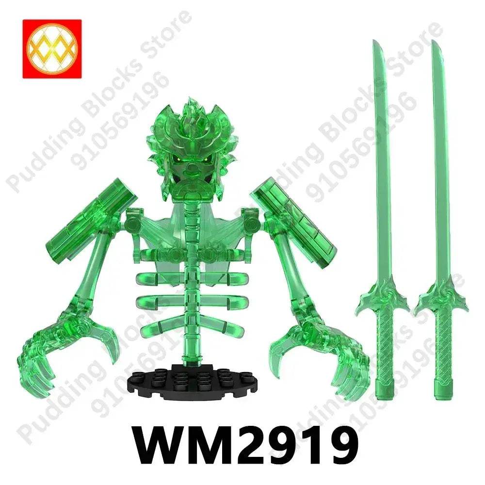 MOC Educational Building Blocks Action Figure Set For Kids And Adults - Image 3