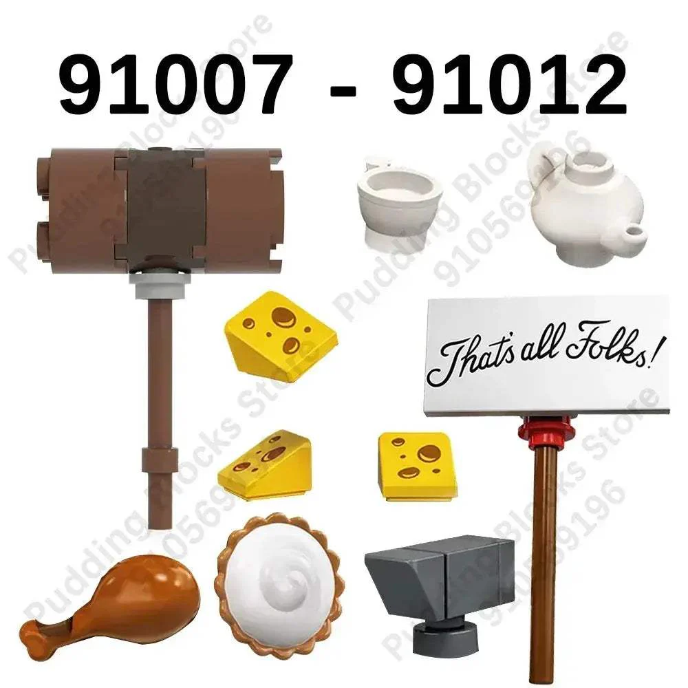MOC Educational Building Blocks Action Figures Diorama Set