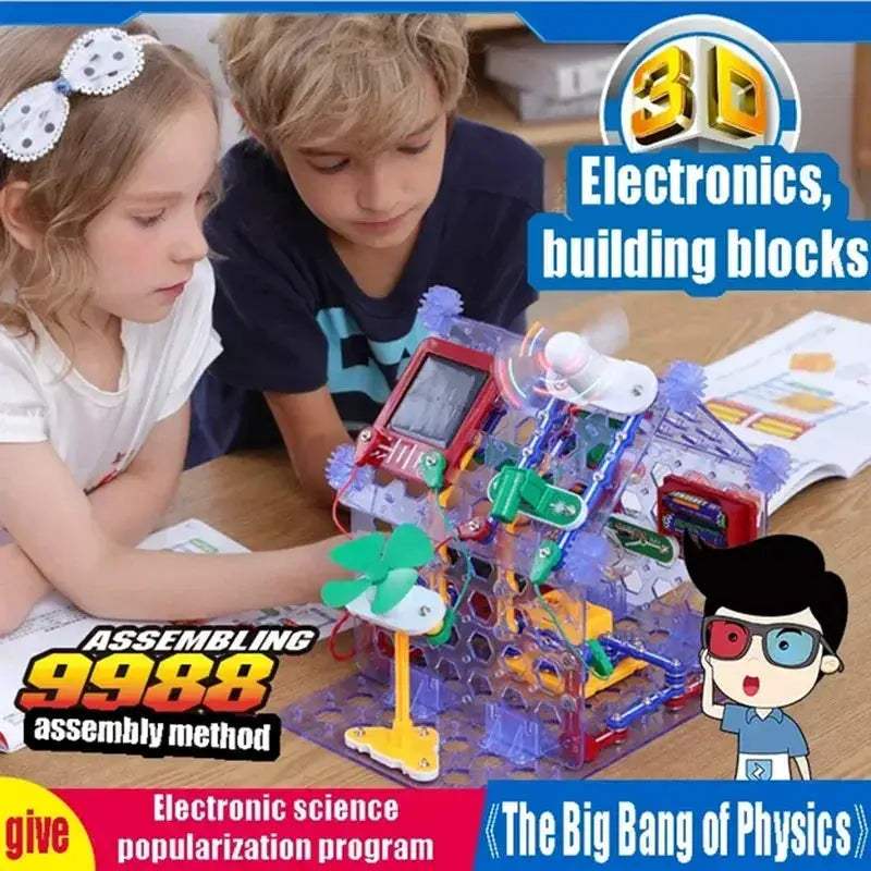 MOC Educational Electronic Building Blocks For Kids Hands On Circuit Experiments - Image 2