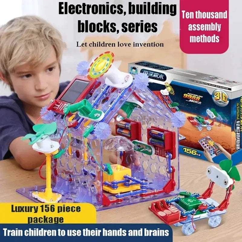 MOC Educational Electronic Building Blocks For Kids Hands On Circuit Experiments - Image 3
