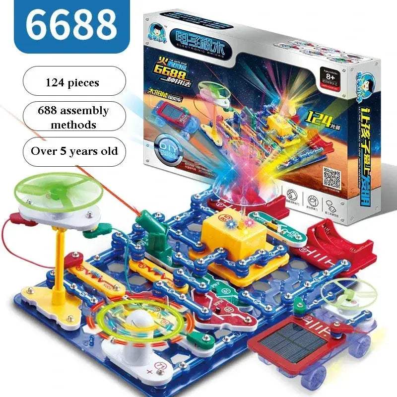 MOC Educational Electronic Building Blocks For Kids Hands On Circuit Experiments - Image 7