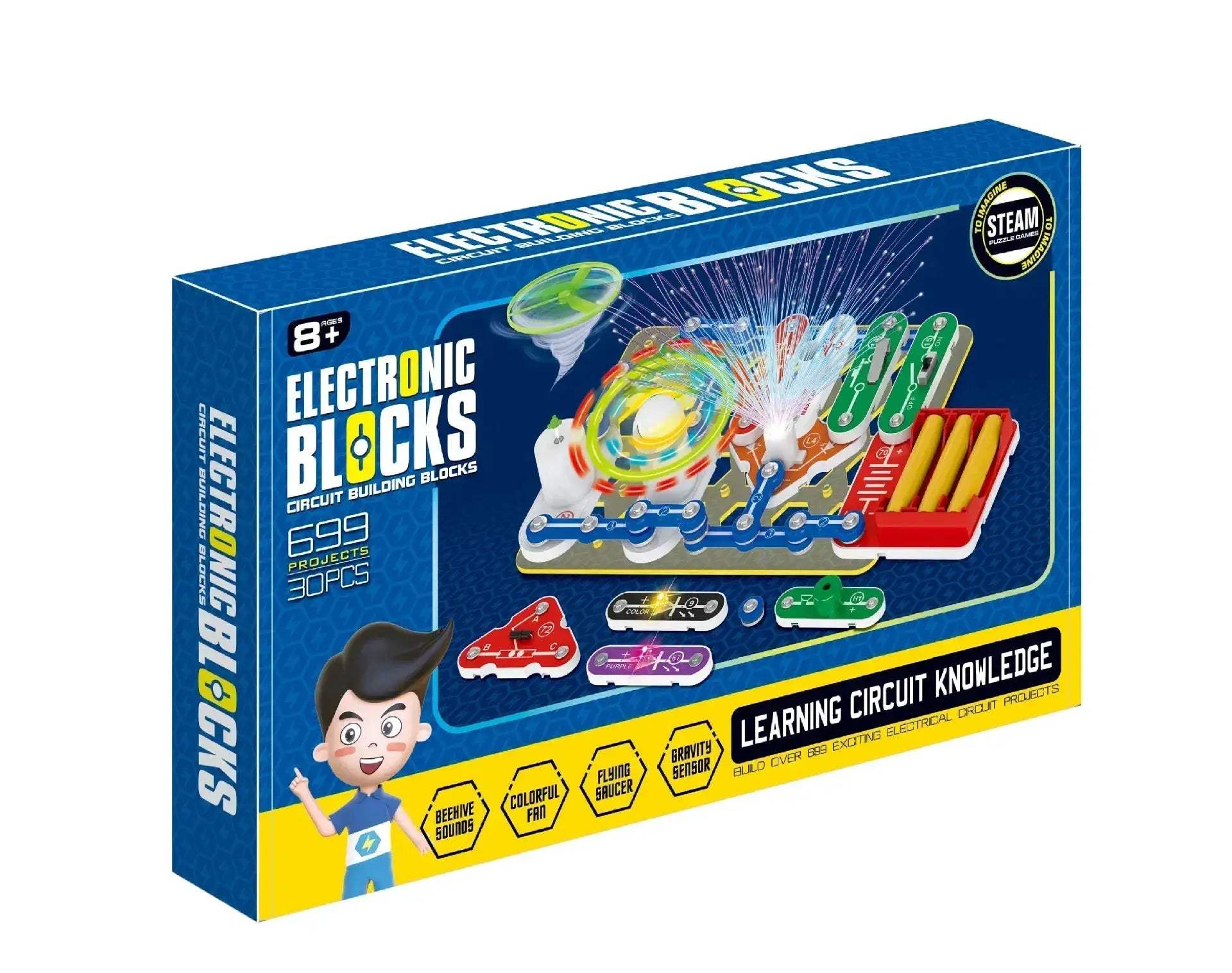 MOC Educational Electronic Building Blocks For Kids Hands On Circuit Experiments - Image 9