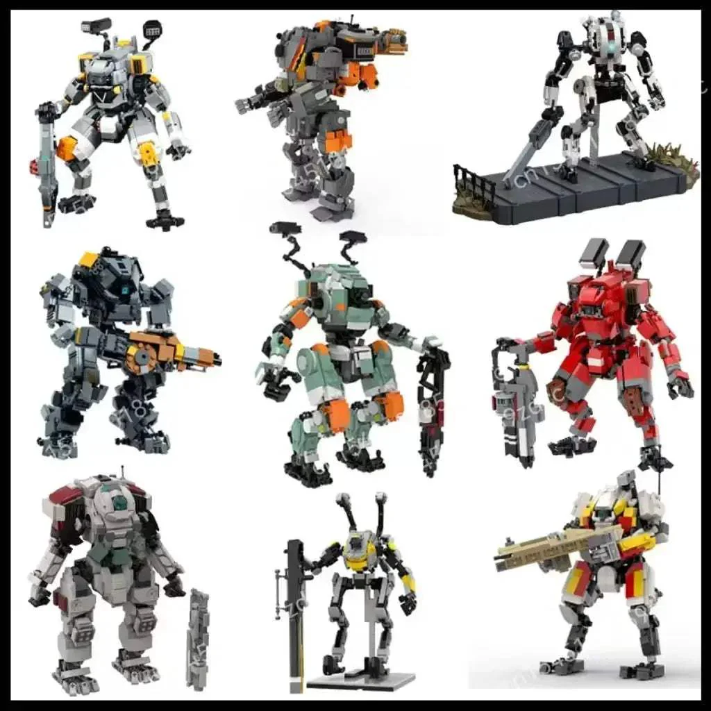 MOC Educational Mecha Robot Building Blocks Kit Compatible With Lego