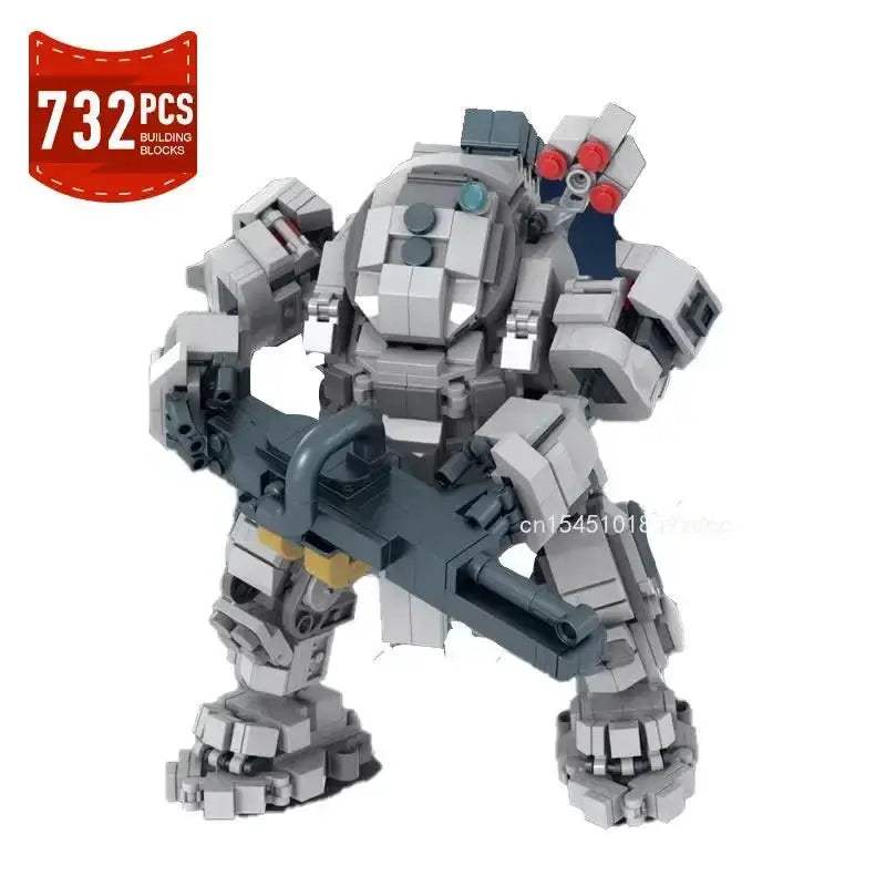 MOC Educational Mecha Robot Building Blocks Kit Compatible With Lego - Image 12