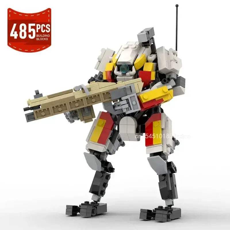 MOC Educational Mecha Robot Building Blocks Kit Compatible With Lego - Image 19