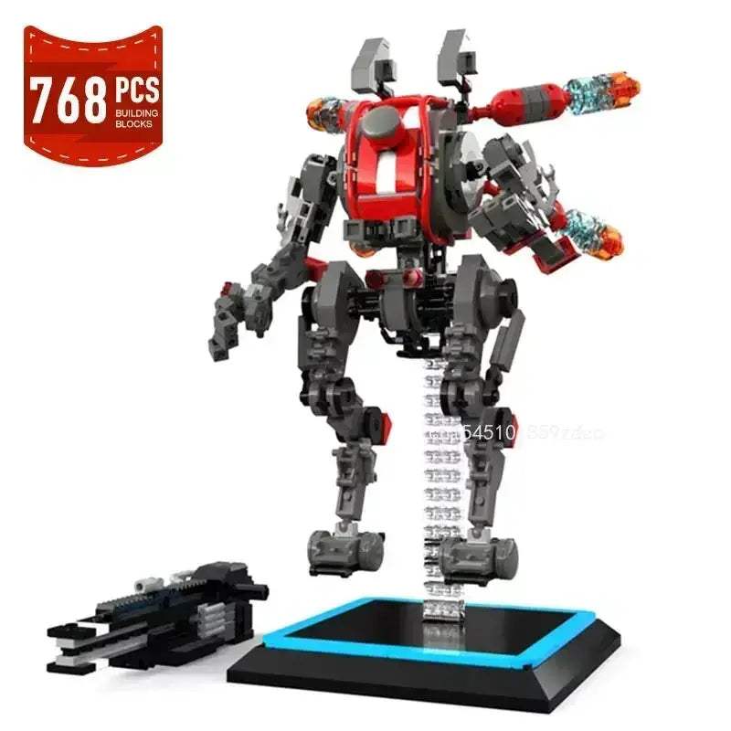 MOC Educational Mecha Robot Building Blocks Kit Compatible With Lego - Image 5