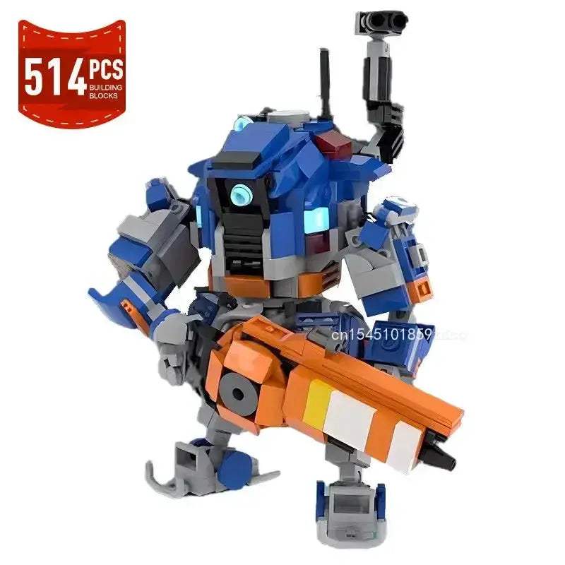 MOC Educational Mecha Robot Building Blocks Kit Compatible With Lego - Image 8
