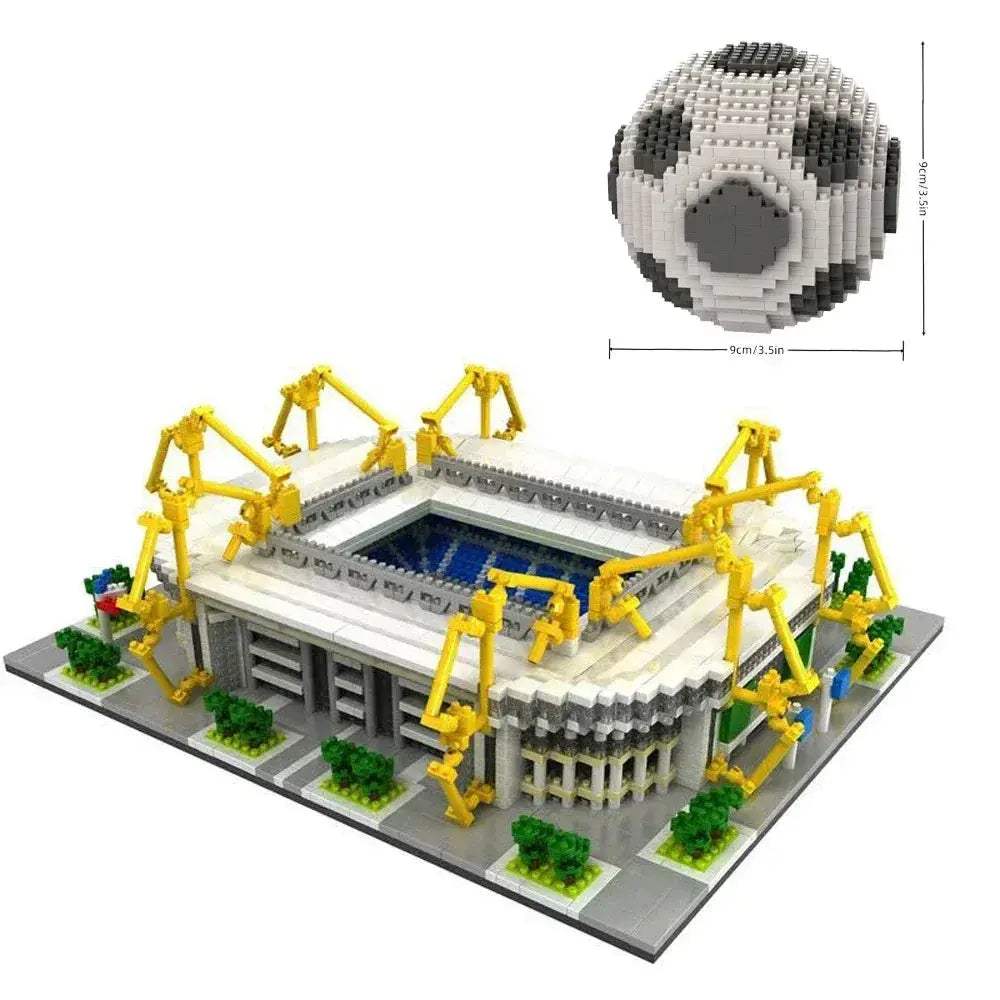 MOC Football Building Blocks Mini Model for Desk Display - Image 10