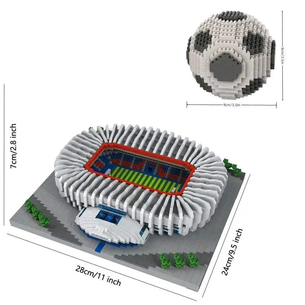 MOC Football Building Blocks Mini Model for Desk Display - Image 15