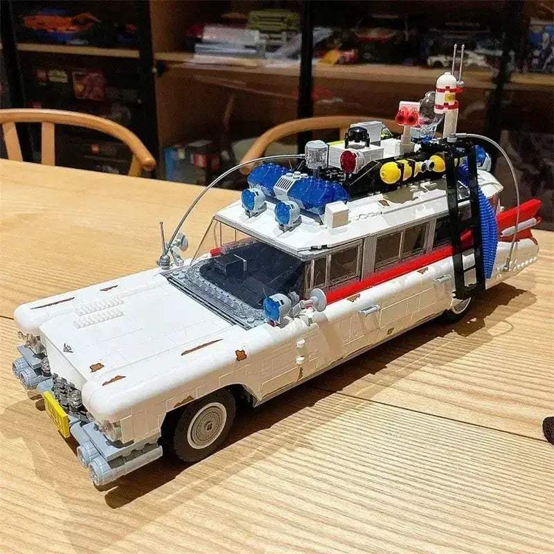 MOC Ghostbusters Ecto One Lego Compatible Building Blocks Kit for Display - Image 3
