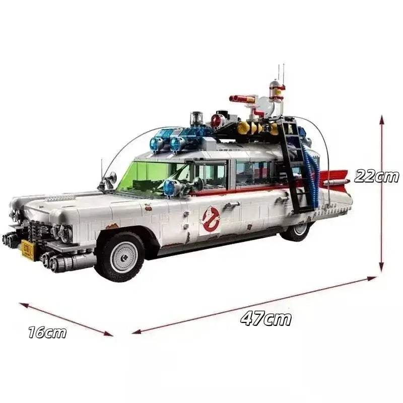 MOC Ghostbusters Ecto One Lego Compatible Building Blocks Kit for Display - Image 6