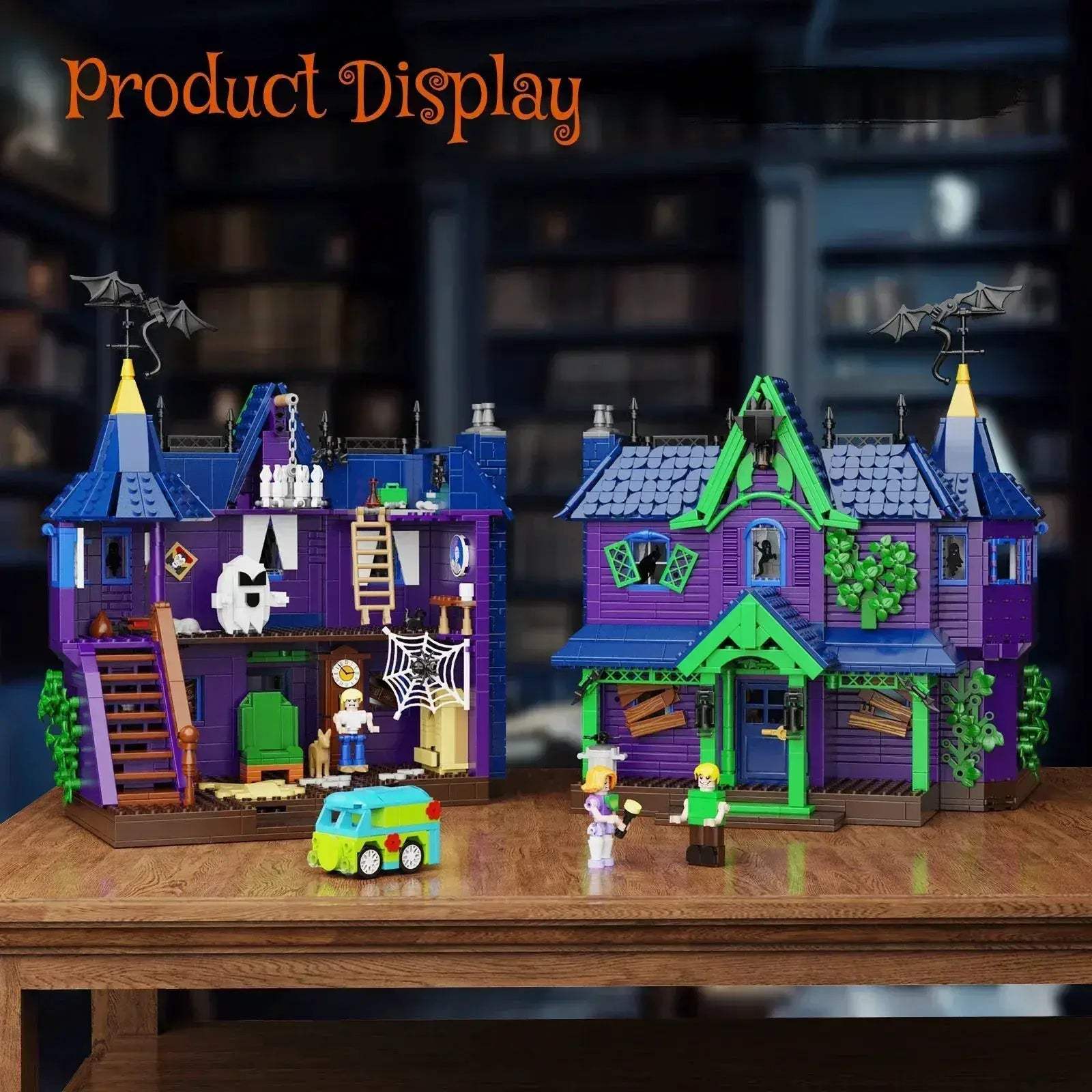 MOC Haunted House Building Blocks Set Compatible With Lego 1461 Pcs - Image 3