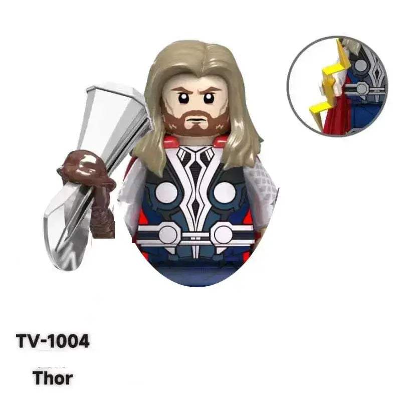 MOC Lego Compatible Anime Hero Mini Figures Building Blocks Gift - Image 19